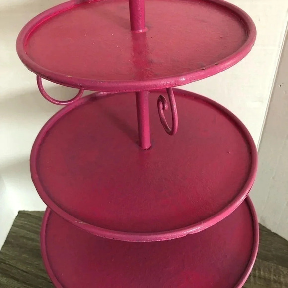 HOST PICK! Heavy Metal Three Tiered Stand - Picture 6 of 16